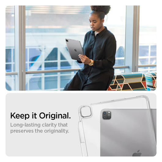 Spigen Air Skin Hybrid Apple iPad Pro 11 Hoes Transparant afbeelding 3