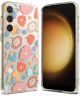 Ringke Fusion Samsung Galaxy S23 Hoesje Back Cover Floral