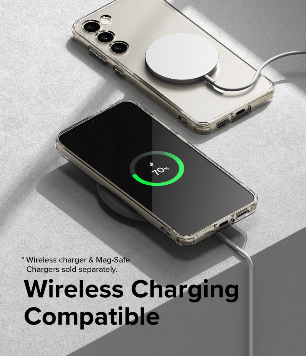 Ringke Fusion Magnetic Samsung Galaxy S23 Hoesje MagSafe Transparant afbeelding 10