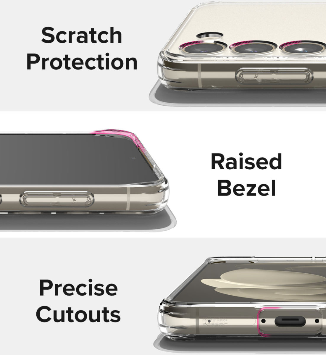 Ringke Fusion Magnetic Samsung Galaxy S23 Hoesje MagSafe Transparant afbeelding 12