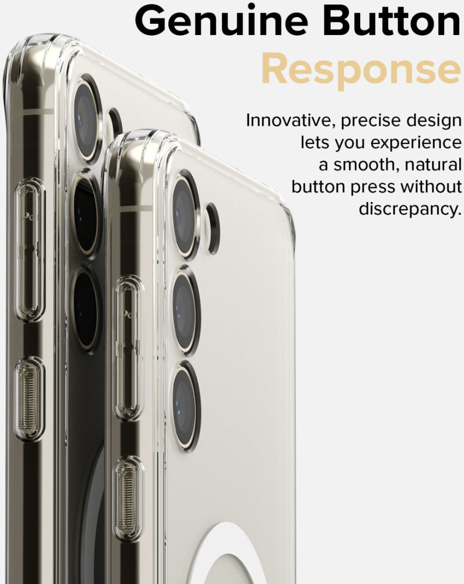Ringke Fusion Magnetic Samsung Galaxy S23 Hoesje MagSafe Transparant afbeelding 13