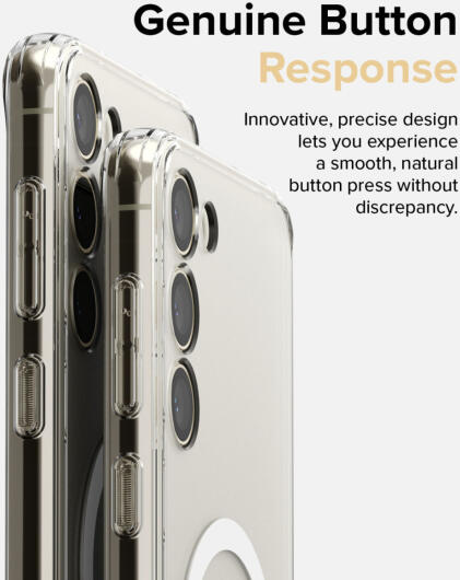 Ringke Fusion Magnetic Samsung Galaxy S23 Hoesje MagSafe Transparant afbeelding 13
