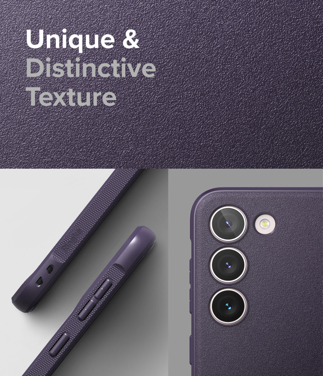 Ringke Onyx Samsung Galaxy S23 Hoesje Flexibel TPU Back Cover Paars afbeelding 5