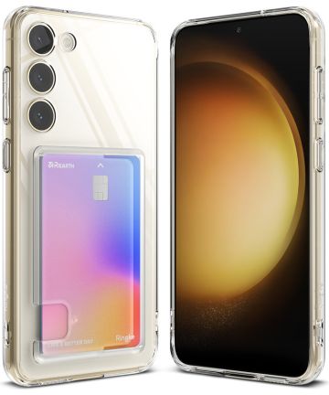 Ringke Fusion Card Samsung Galaxy S23 Plus Hoesje Kaarthouder Hoesjes