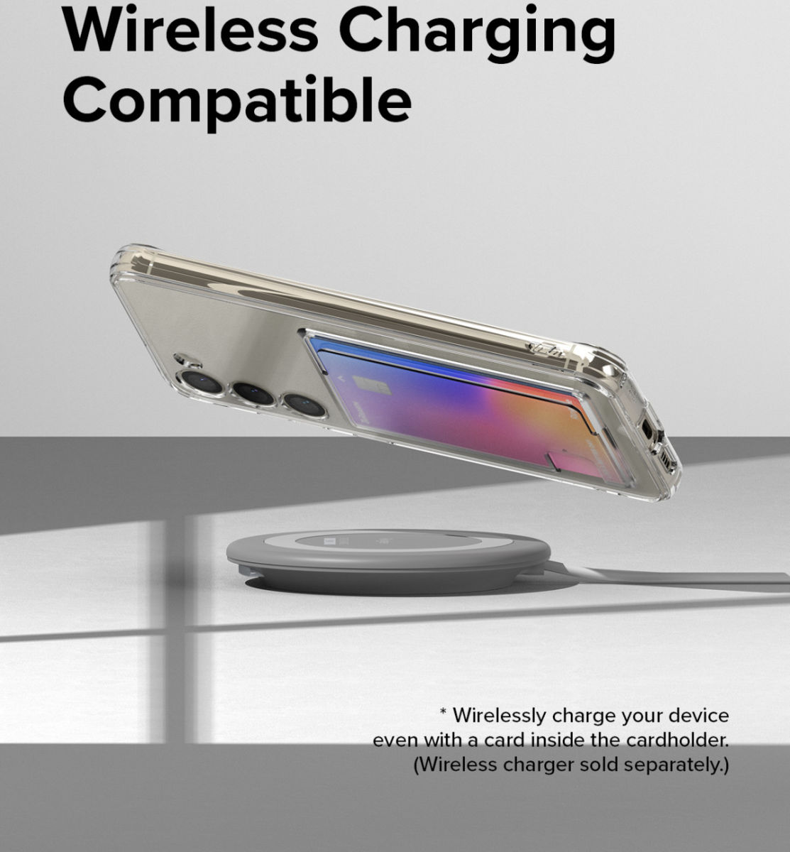Ringke Fusion Card Samsung Galaxy S23 Plus Hoesje Kaarthouder afbeelding 14