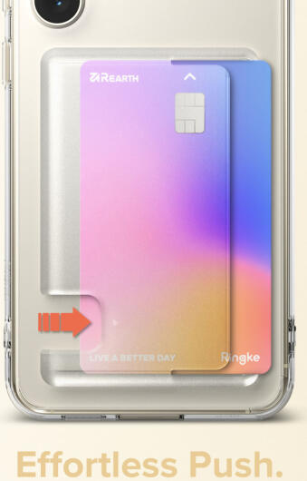 Ringke Fusion Card Samsung Galaxy S23 Plus Hoesje Kaarthouder afbeelding 4