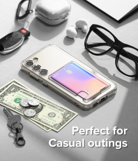 Ringke Fusion Card Samsung Galaxy S23 Plus Hoesje Kaarthouder afbeelding 12
