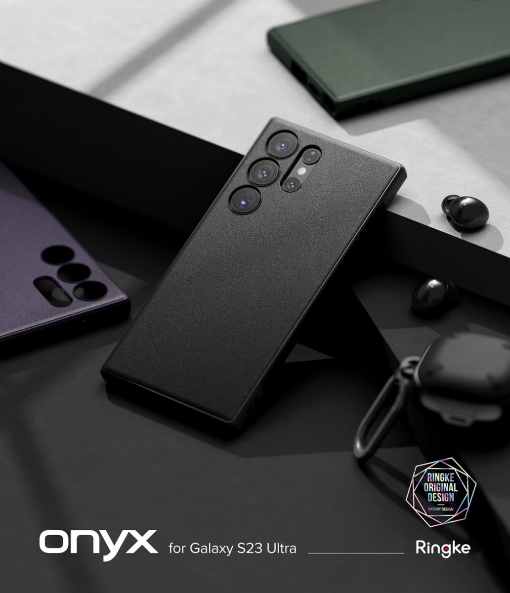 Ringke Onyx Samsung Galaxy S23 Ultra Hoesje TPU Back Cover Paars afbeelding 14