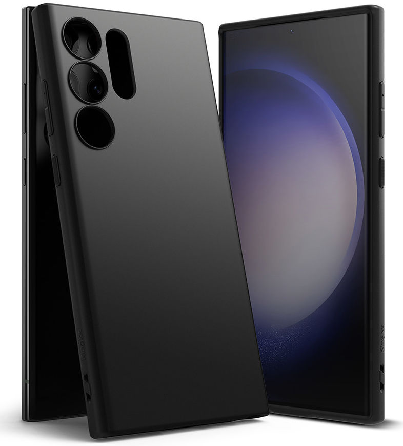 Ringke Air S Samsung Galaxy S23 Ultra Hoesje Flexibel TPU Zwart afbeelding 13