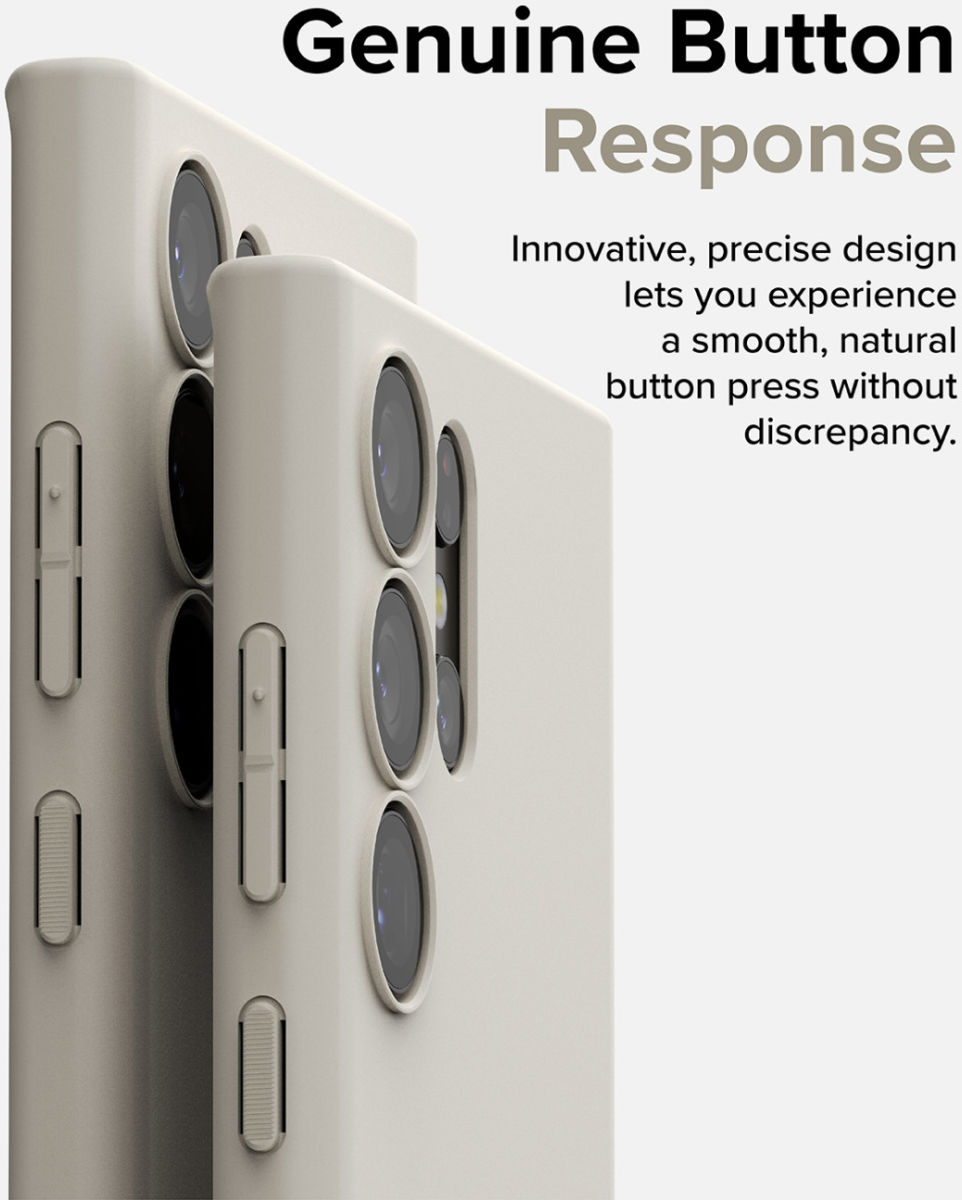 Ringke Air S Samsung Galaxy S23 Ultra Hoesje Flexibel TPU Beige afbeelding 11