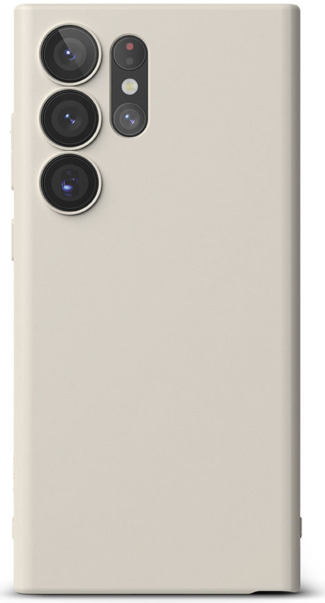 Ringke Air S Samsung Galaxy S23 Ultra Hoesje Flexibel TPU Beige afbeelding 2