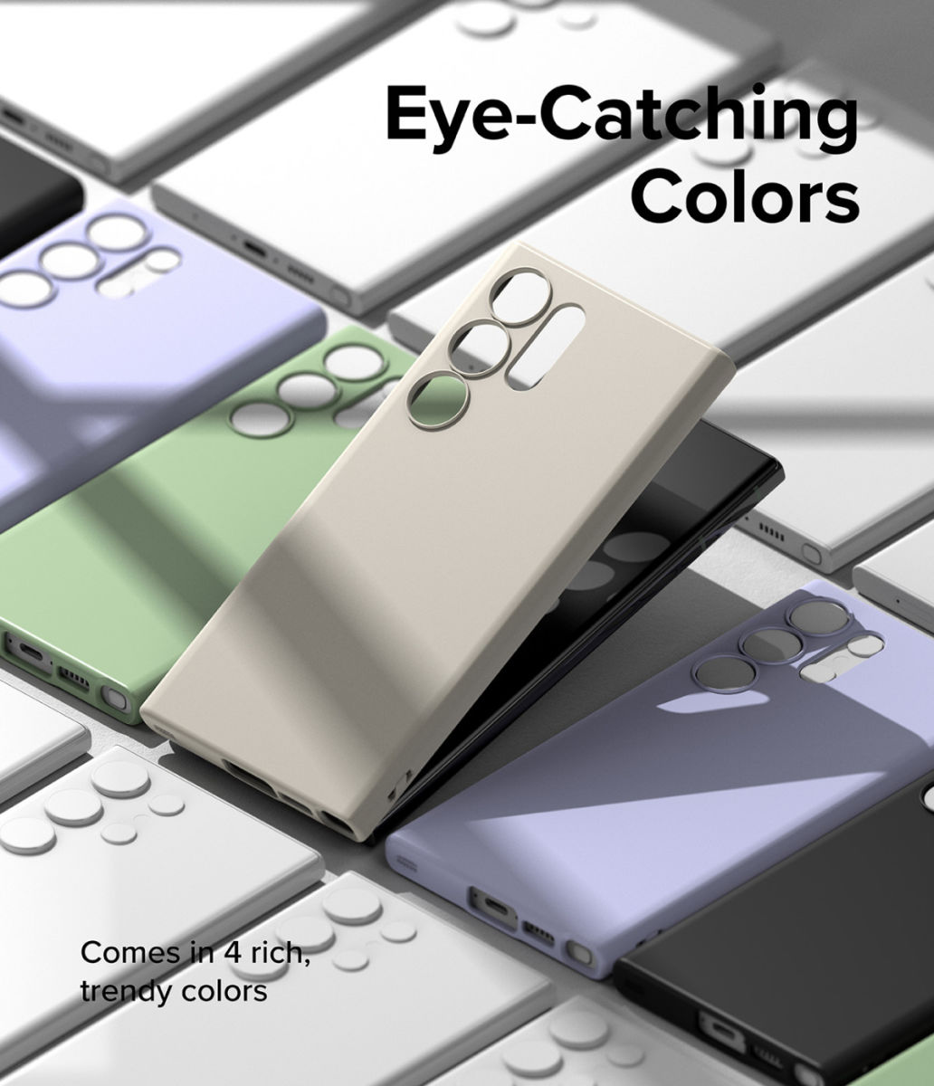Ringke Air S Samsung Galaxy S23 Ultra Hoesje Flexibel TPU Beige afbeelding 7