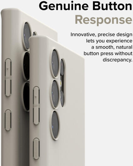 Ringke Air S Samsung Galaxy S23 Ultra Hoesje Flexibel TPU Beige afbeelding 11