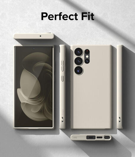 Ringke Air S Samsung Galaxy S23 Ultra Hoesje Flexibel TPU Beige afbeelding 5