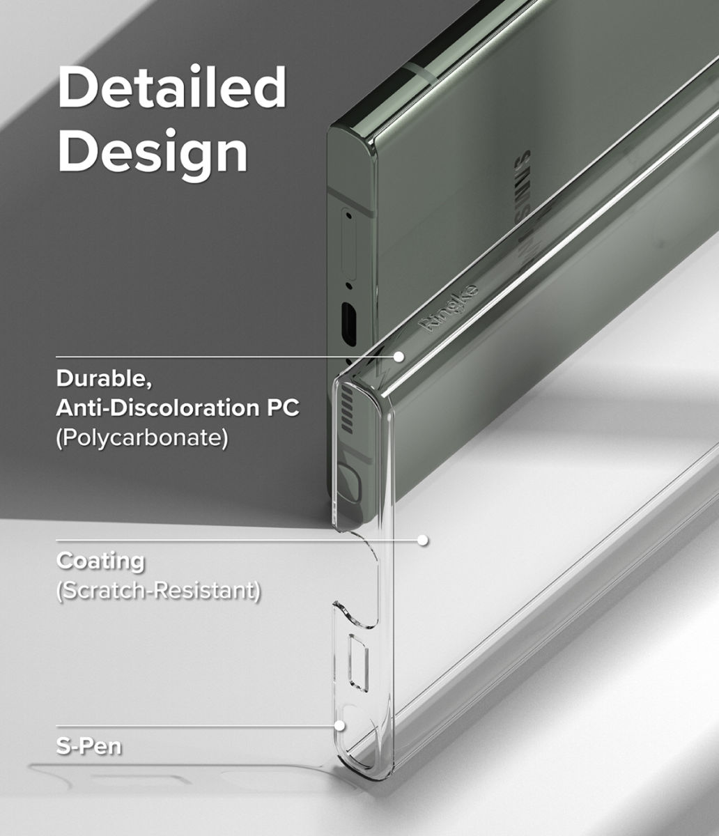 Ringke Slim Samsung S23 Ultra Hoesje Ultra Dun Transparant afbeelding 11