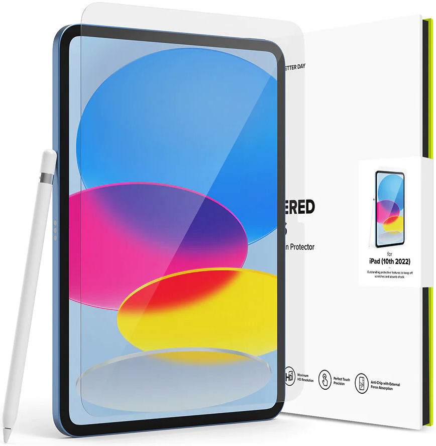 Ringke Apple iPad 10.9 (2022) / iPad 11 (2025) Screen Protector Tempered Glass afbeelding 1