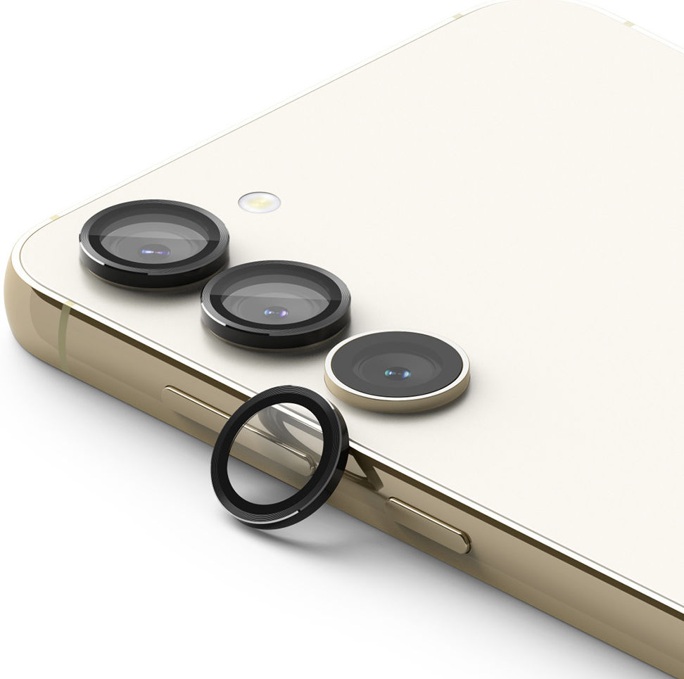 Ringke Frame Glass Samsung Galaxy S23 (Plus) Camera Protector Zwart afbeelding 1