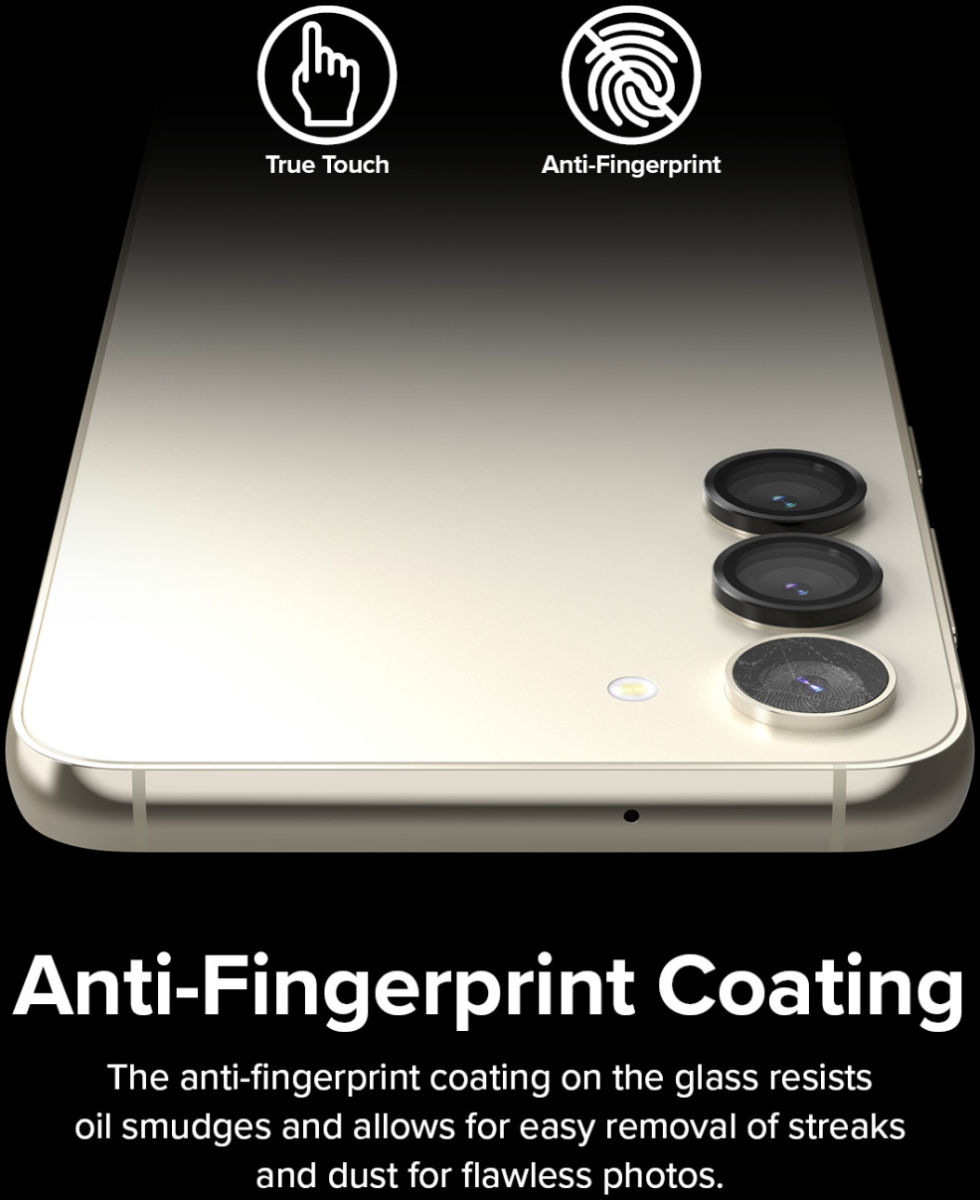 Ringke Frame Glass Samsung Galaxy S23 (Plus) Camera Protector Zwart afbeelding 8