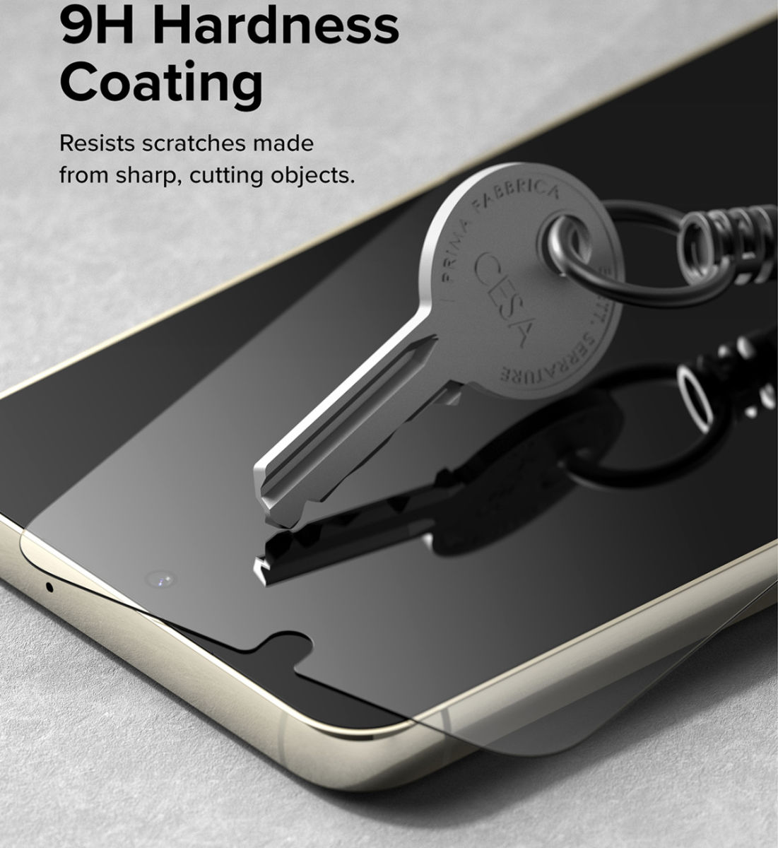 Ringke Samsung Galaxy S23 Plus Screen Protector Tempered Glass 2-Pack afbeelding 7
