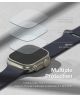 Ringke Apple Watch Ultra/Ultra 2 Bezel Styling Zilver + Tempered Glass
