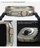 Ringke - Apple Watch Ultra/Ultra 2 Bezel Styling Zwart + Tempered Glass