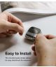 Ringke - Apple Watch Ultra/Ultra 2 Bezel Styling Zwart + Tempered Glass
