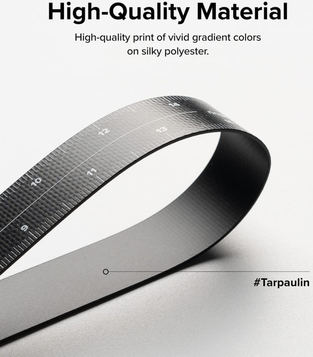 Ringke Design Hand Strap - Polsbandje voor Smartphone Black afbeelding 6
