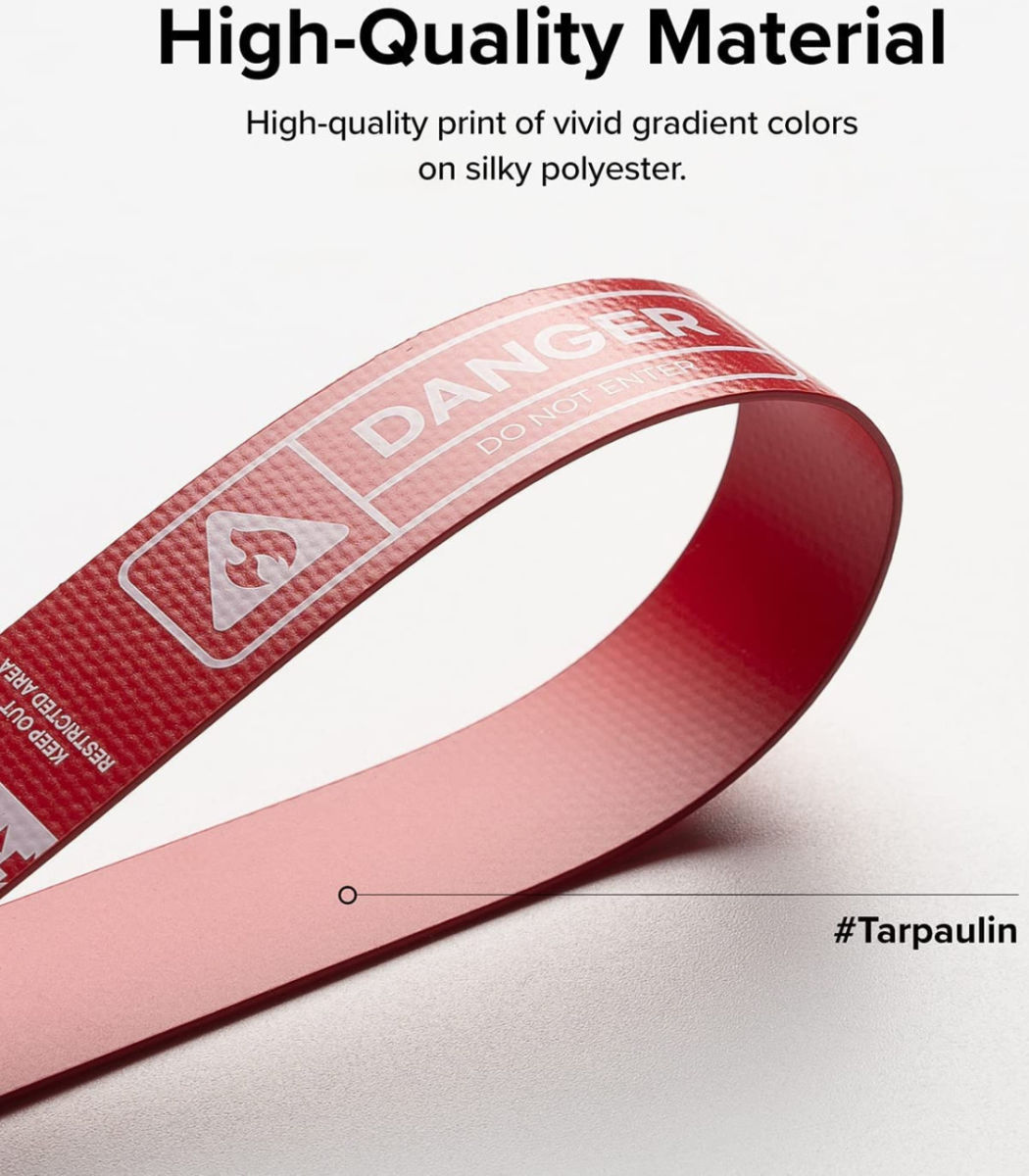 Ringke Design Hand Strap - Polsbandje voor Smartphone Red afbeelding 5