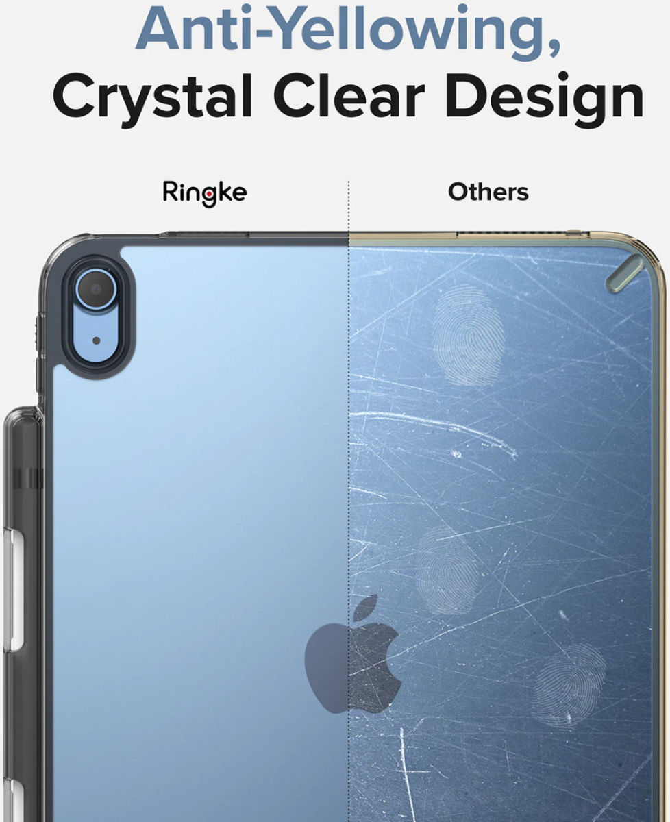 Ringke Fusion Apple iPad 11 (2025) / 10.9 (2022) Hoes + Outstanding Transparant afbeelding 3