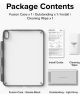 Ringke Fusion Apple iPad 10.9 (2022) Hoes + Outstanding Smoke Black