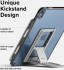Ringke Fusion Apple iPad 11 (2025) / 10.9 (2022) Hoes + Outstanding Smoke Black afbeelding 4