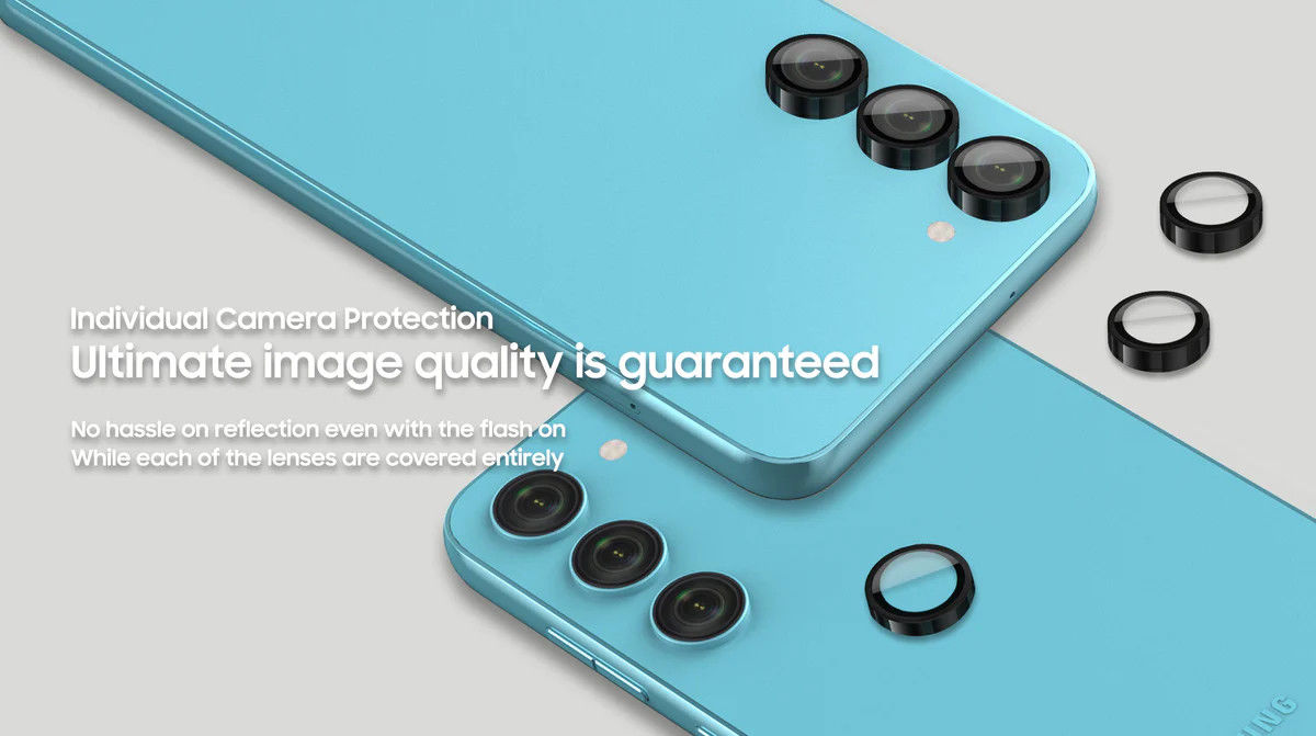 Whitestone Camera EZ Samsung Galaxy S23 / S23 Plus Camera Protector afbeelding 7