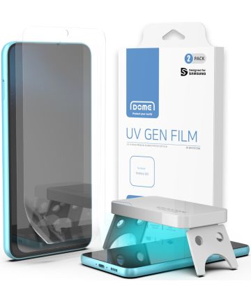 Whitestone Samsung Galaxy S23 Screen Protector UV PET 2-Pack Screen Protectors