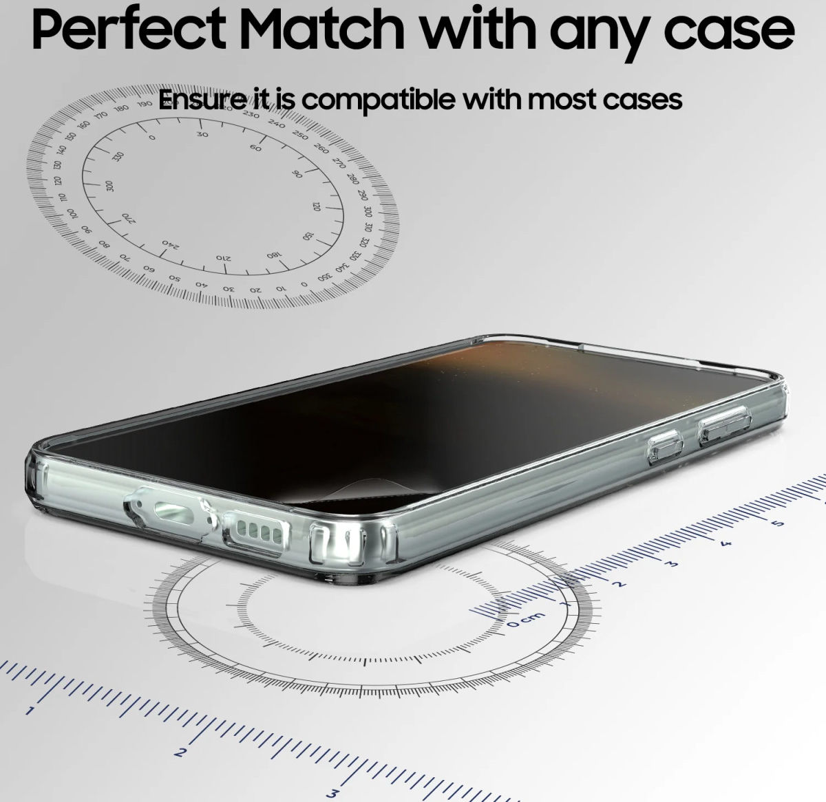 Whitestone Samsung Galaxy S23 Screen Protector UV PET 2-Pack afbeelding 2