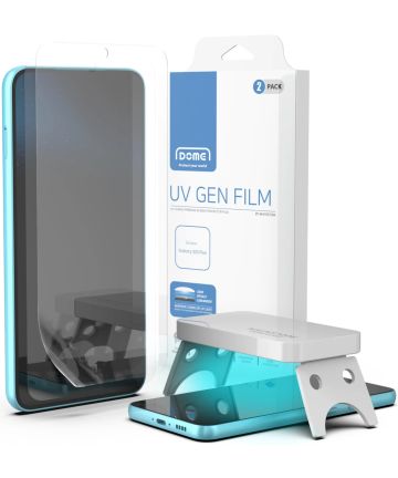 Whitestone Samsung Galaxy S23 Plus Screen Protector UV PET 2-Pack Screen Protectors