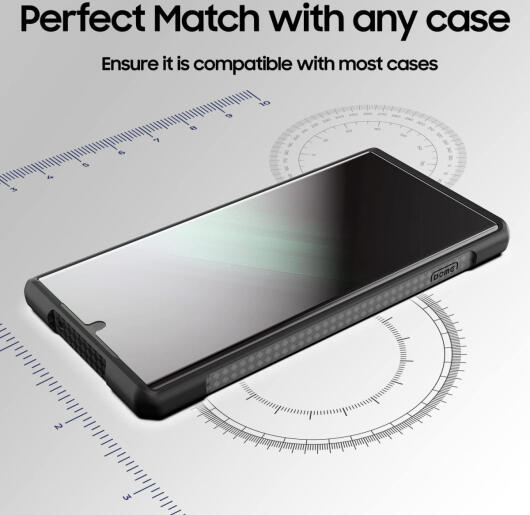 Whitestone Dome Glass Samsung Galaxy S23 Ultra Screen Protector 2-Pack afbeelding 6