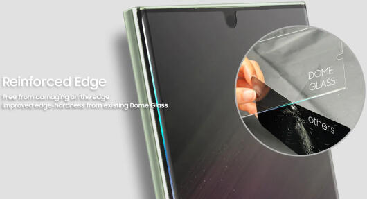 Whitestone Dome Glass Samsung Galaxy S23 Ultra Screen Protector 2-Pack afbeelding 7