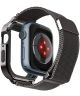 Spigen Metal Fit Pro - Apple Watch 7/8/9 45MM Hoesje en Bandje - Graphite
