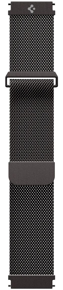 Spigen Metal Fit Pro - Apple Watch 7/8/9 45MM Hoesje en Bandje - Graphite afbeelding 13