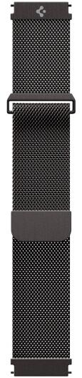 Spigen Metal Fit Pro - Apple Watch 7/8/9 45MM Hoesje en Bandje - Graphite afbeelding 13