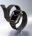 Spigen Metal Fit Pro - Apple Watch 7/8/9 45MM Hoesje en Bandje - Graphite afbeelding 11