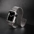 Spigen Metal Fit Pro - Apple Watch 7/8/9 45MM Hoesje en Bandje - Graphite afbeelding 19
