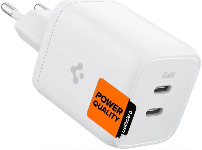 Spigen PE2106EU PowerArc 65W GaN USB-C Snellader Power Delivery Wit afbeelding 2