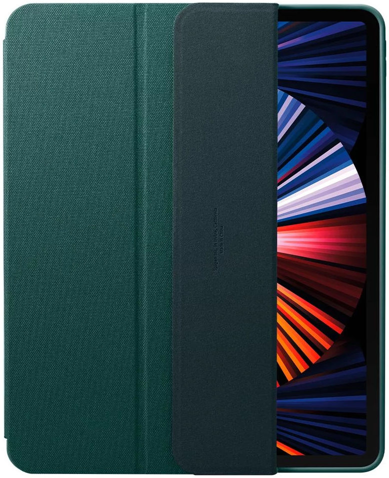 Spigen Urban Fit Apple iPad Pro 12.9 (2021/2022) Hoes Book Case Groen afbeelding 2