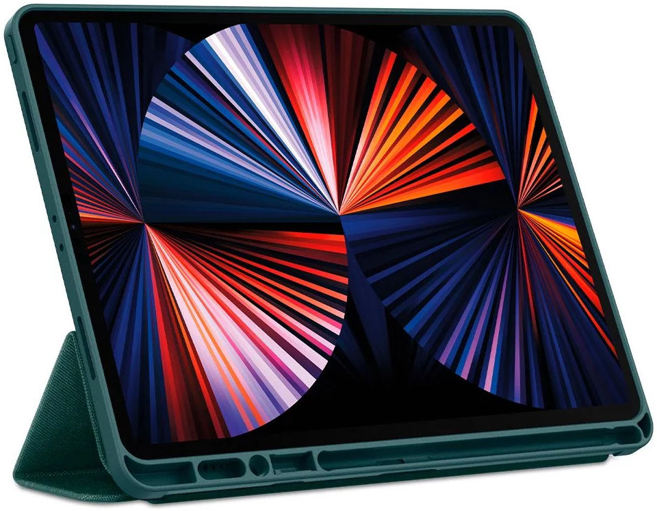 Spigen Urban Fit Apple iPad Pro 12.9 (2021/2022) Hoes Book Case Groen afbeelding 5