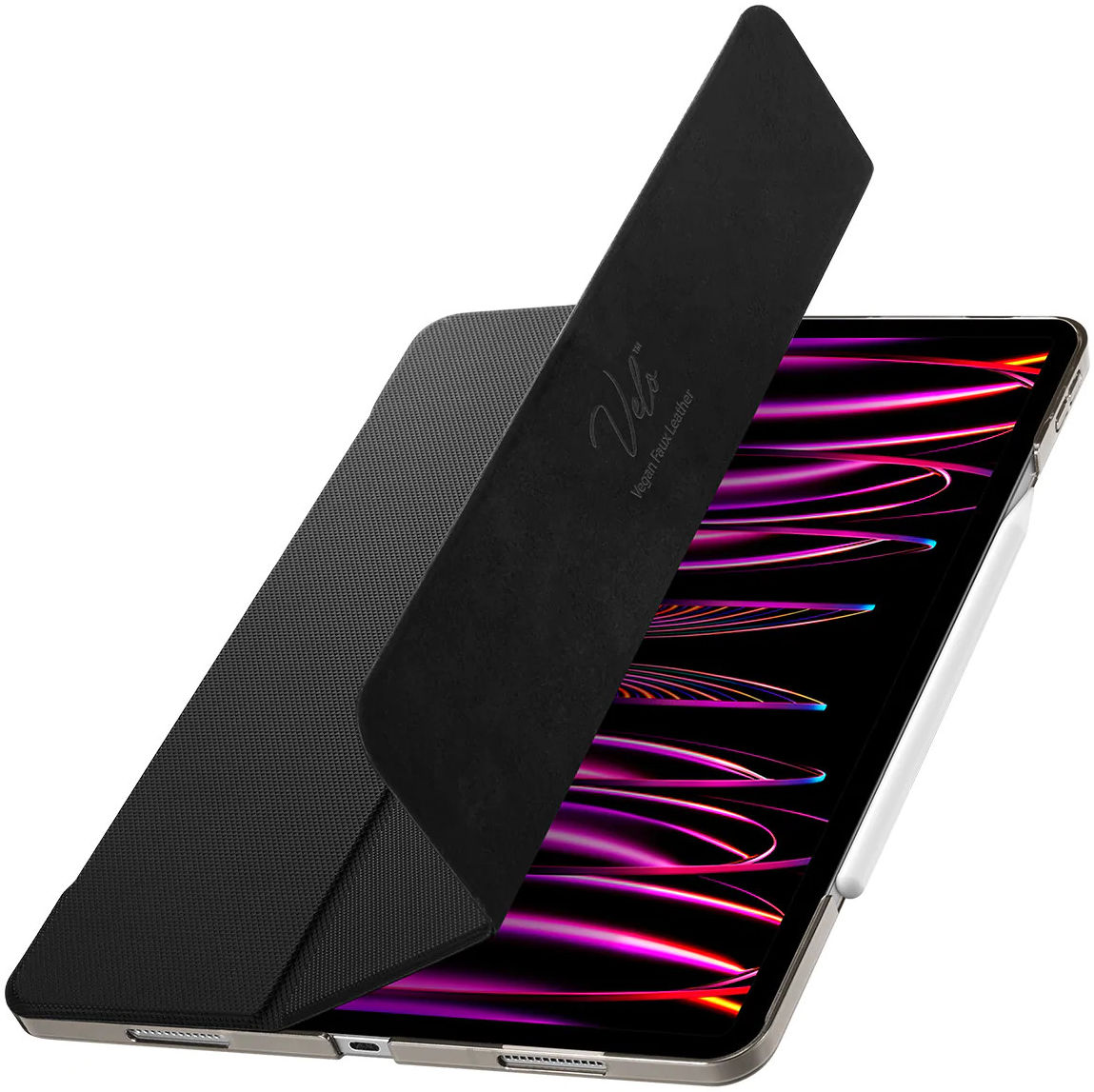 Spigen Liquid Air Folio iPad Pro 11 (2021/2022) Hoes Book Case Zwart afbeelding 2