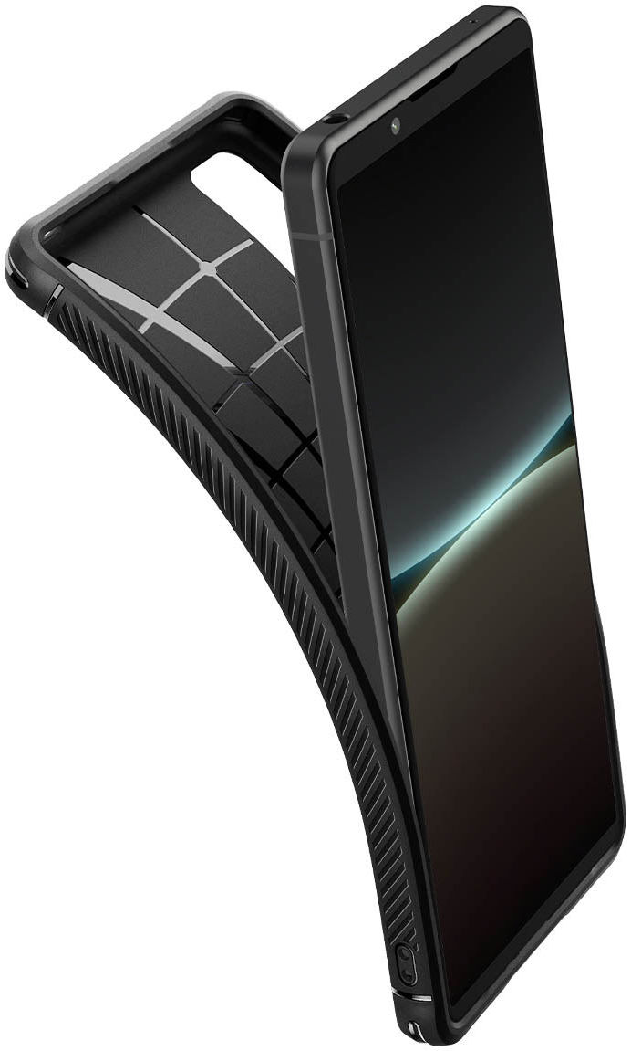 Spigen Rugged Armor Sony Xperia 5 IV Hoesje Back Cover Zwart afbeelding 11