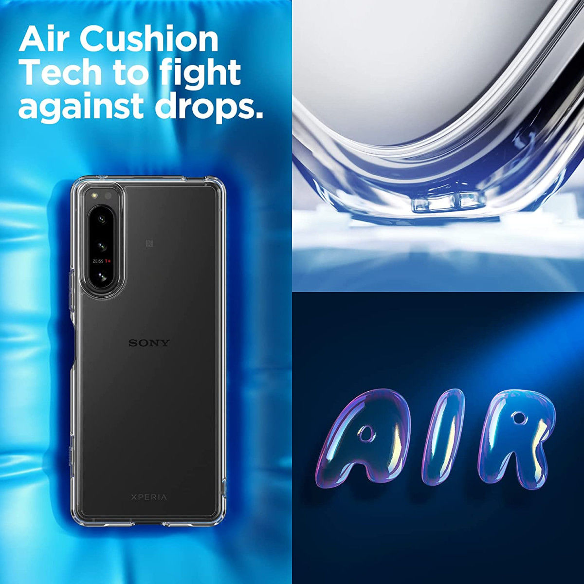 Spigen Ultra Hybrid Sony Xperia 5 IV Hoesje Back Cover Transparant afbeelding 4