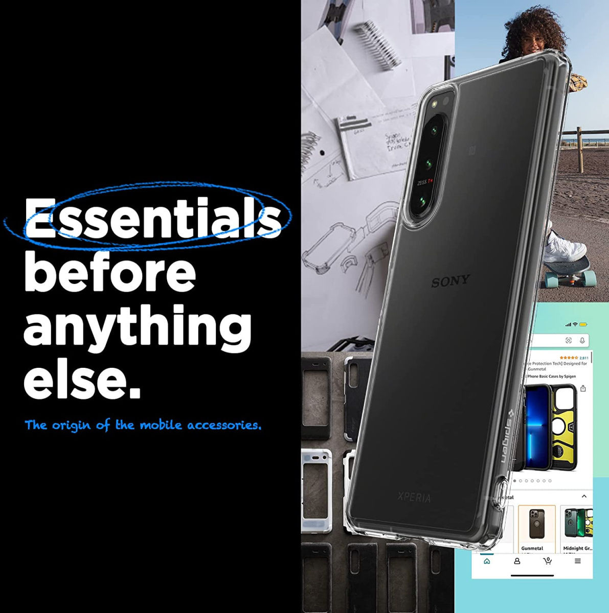 Spigen Ultra Hybrid Sony Xperia 5 IV Hoesje Back Cover Transparant afbeelding 8