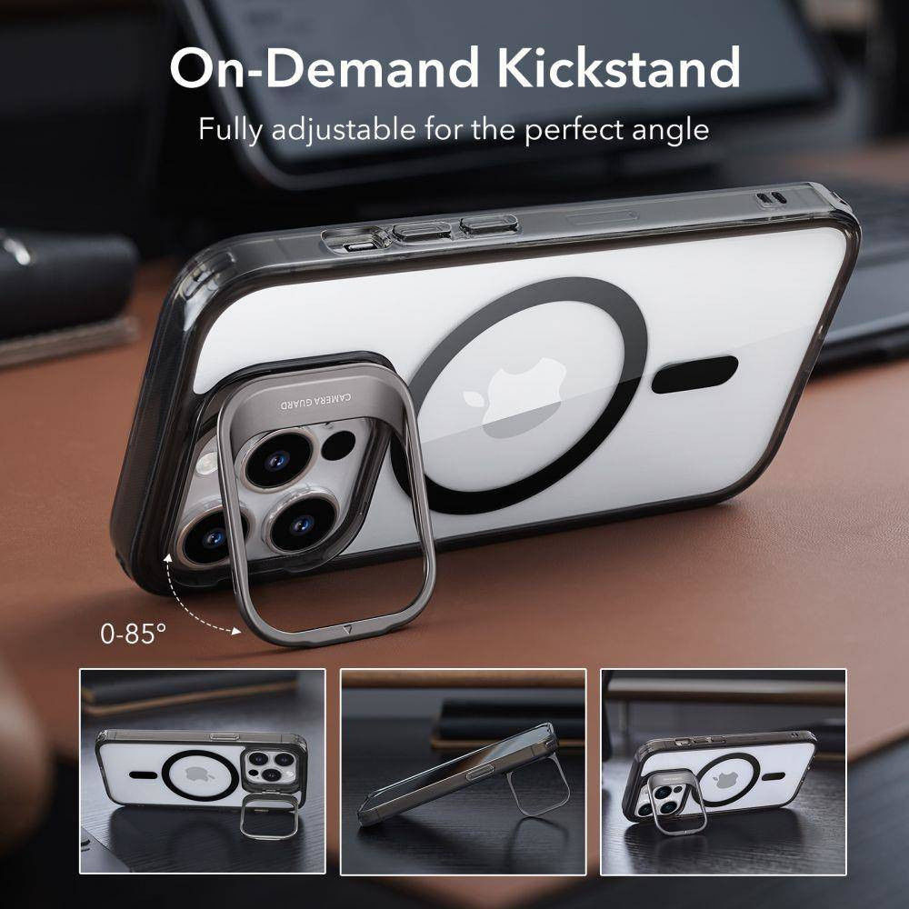 ESR Classic Kickstand Apple iPhone 14 Pro Max Hoesje MagSafe Zwart afbeelding 4